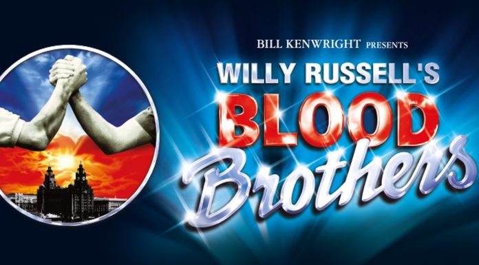 Blood Brothers Musical poster
