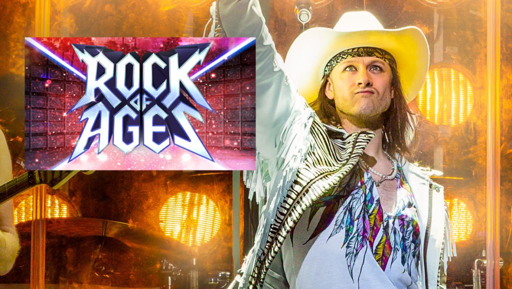 Kevin Clifton and cast get standing ovation for Rock of Ages at New Wimbledon Theatre