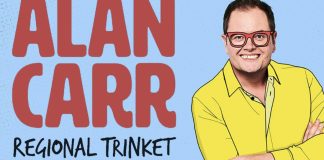 Alan Carr London 2026 poster