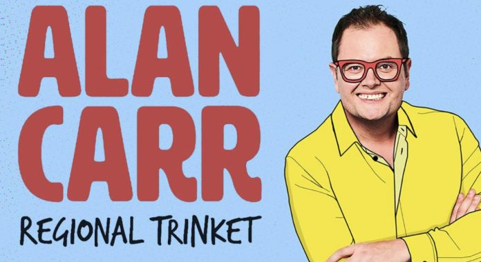 Alan Carr London 2026 poster