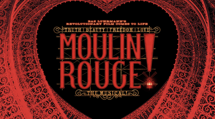 Moulin Rouge UK tour Poster