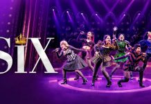 Six The Musical UK Tour poster