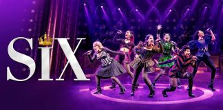 Six The Musical UK Tour poster