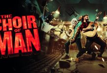 The Choir of Man UK tour poster