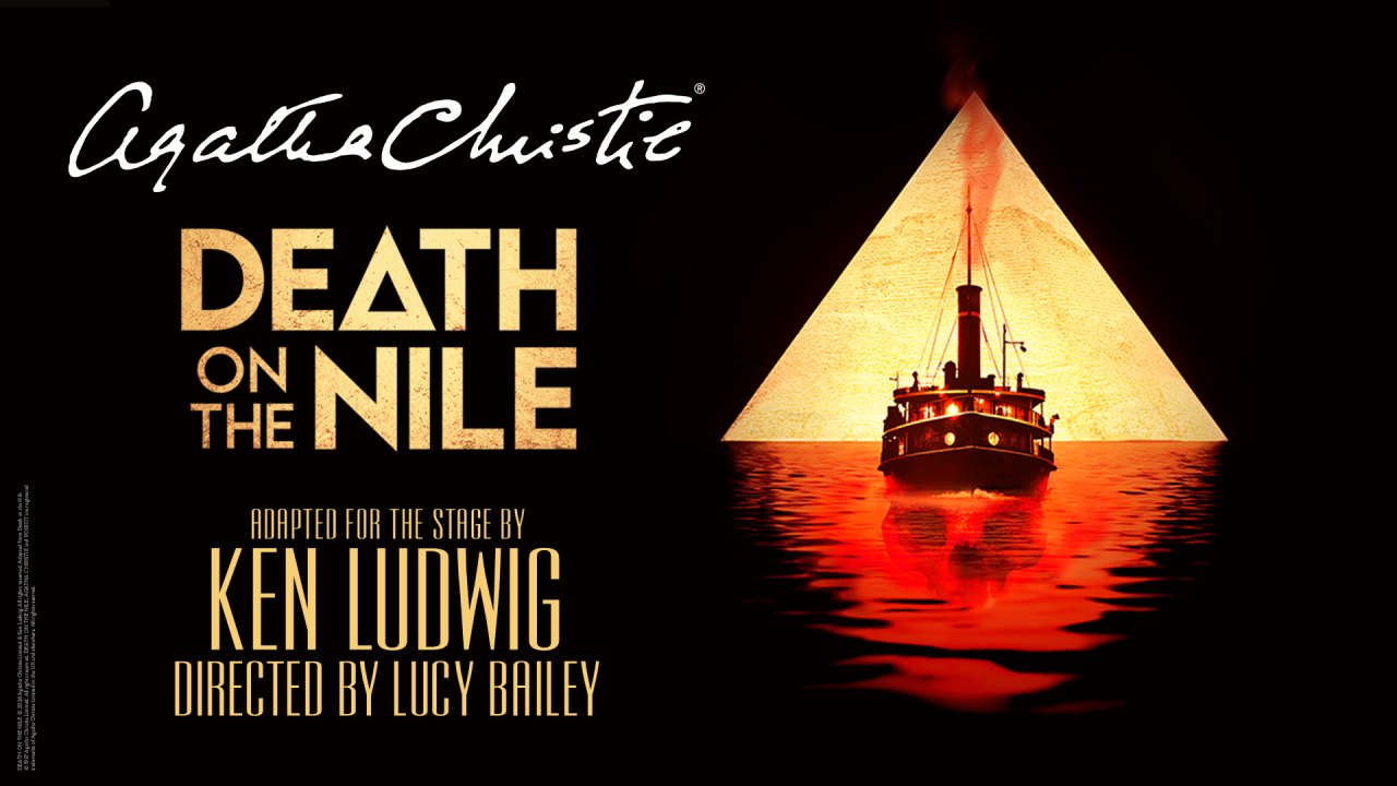 Agatha Christie Death on the Nile tour poster