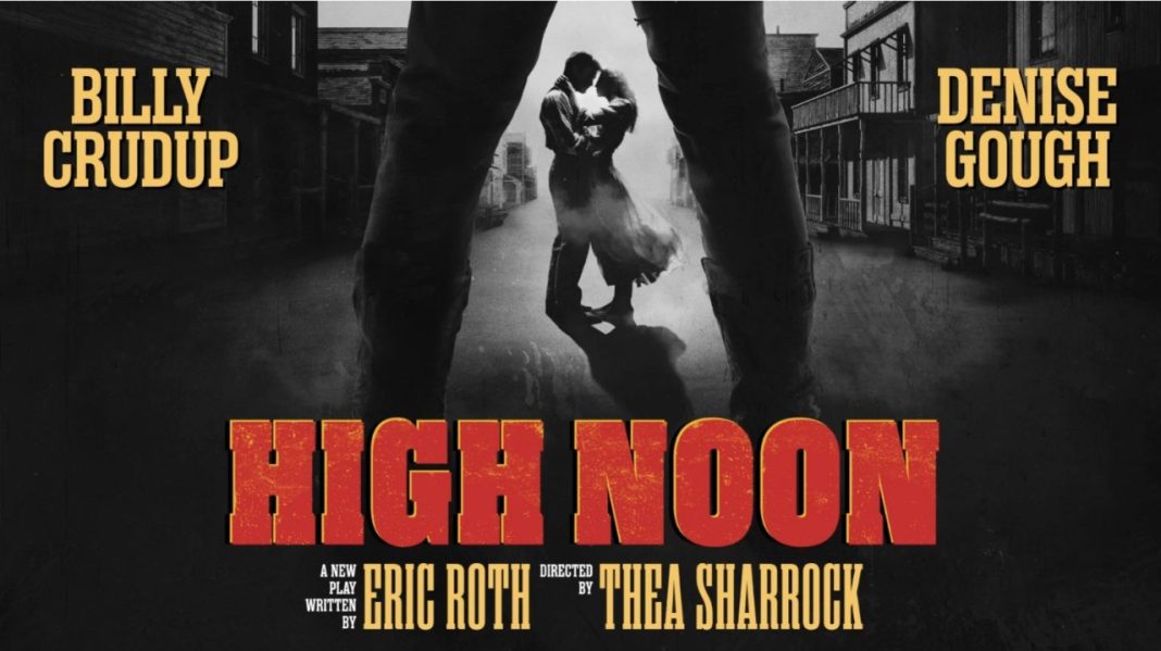 Billy Crudup in High Noon play London 2025 at Harold Pinter Theatre