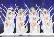 Swan Lake UK tour 2026 poster