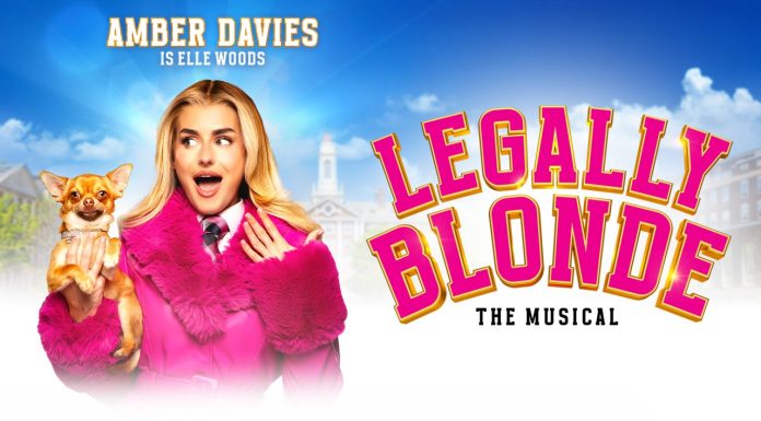 Amber Davies in Legally Blonde UK tour 2026