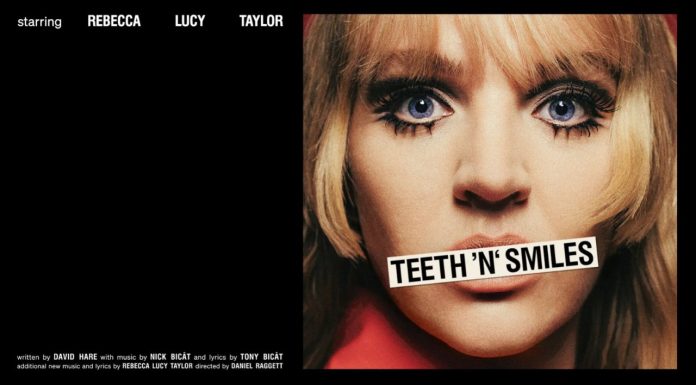 Teeth ‘n’ Smiles Teeth n smiles 1960's image of a girls face with false eyelashes, blue eyes and blond hair