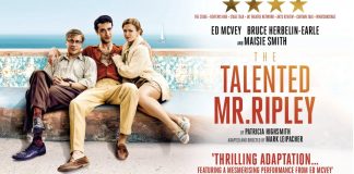 The Talented Mr Ripley UK tour 2026 poster