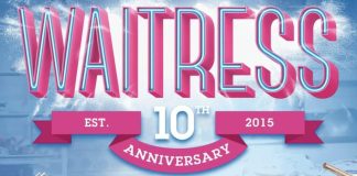 Waitress musical UK tour casting poster