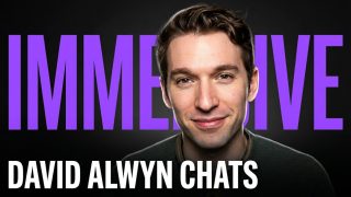 David Alwyn as Scrooge in The Great Christmas Feast immersive theatre London