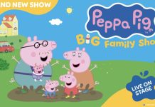 Peppa Pig’s Big Family Show Peppa Pig Big Family Show cast on the UK tour 2026