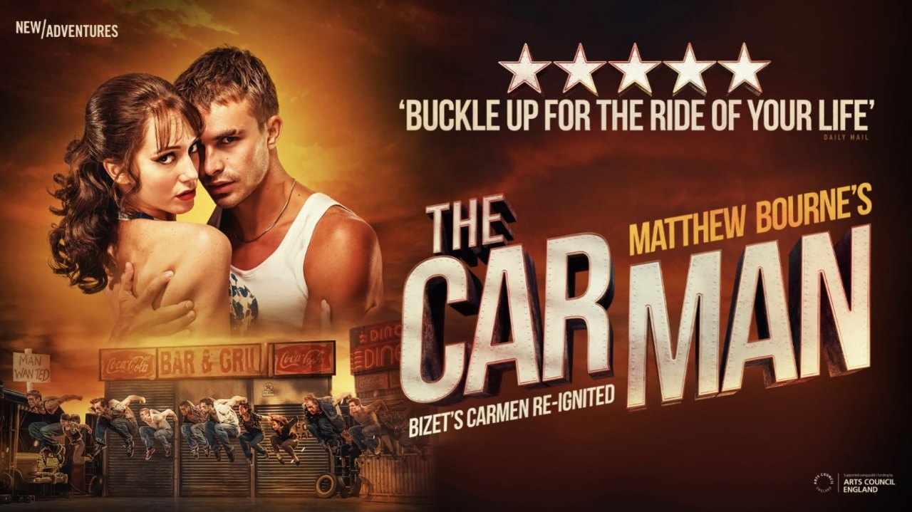 New Adventures is delighted to announce casting for Matthew Bourne’s award-winning dance thriller THE CAR MAN which returns for a 2026 UK tour