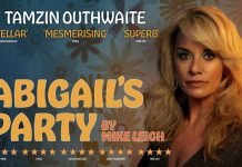 Television and stage actress Tamzin Outhwaite stars in Abigail’s Party Abigail's Party