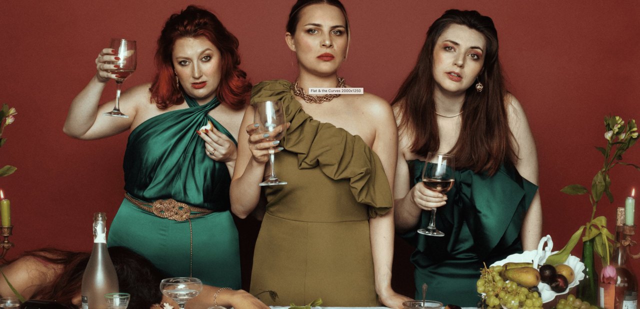 Flat & the Curves: Rosé Tinted